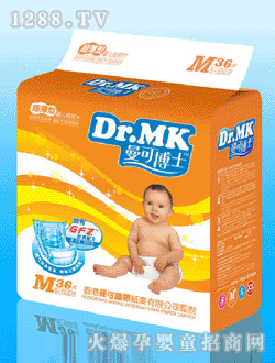 曼可博士超級棉柔紙尿片M碼