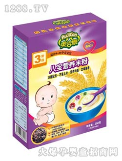 奧吉康八寶營(yíng)養(yǎng)米粉2段