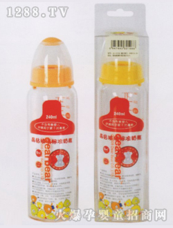 晶鉆玻璃標(biāo)準(zhǔn)奶瓶240ml