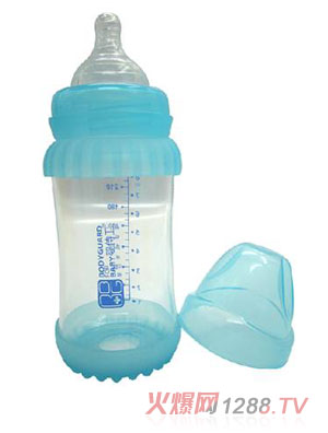 嬰侍衛(wèi)寬口徑玻璃奶瓶240ml