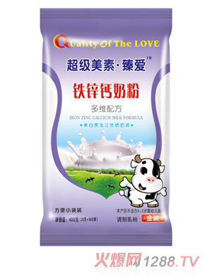 超級美素臻愛+鐵鋅鈣奶粉