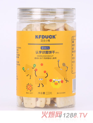 功夫小鴨認(rèn)字識圖餅干-原味