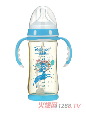 迪樂夢PPSU奶瓶300ml藍(lán)色