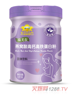 金盾愛(ài)嬰蘊(yùn)芙春燕窩酸高鈣高鐵蛋白粉
