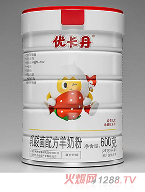 優(yōu)卡丹乳酸菌配方羊奶粉