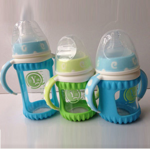 玗琪全自動防摔玻璃奶瓶150ML