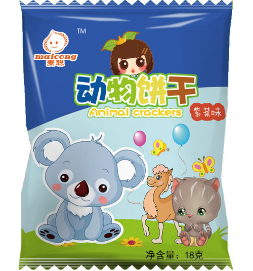 麥聰動物餅干紫菜味